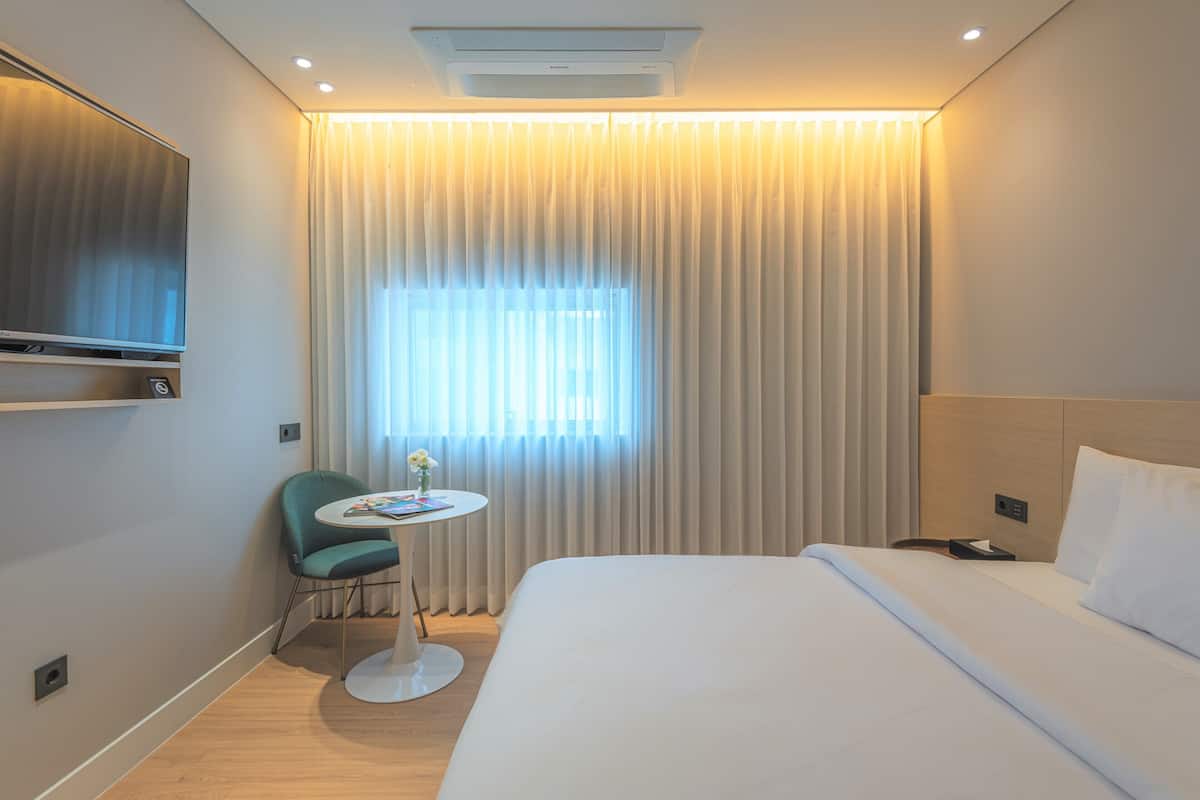 Business kamer | 1 slaapkamer, luxe beddengoed, pillowtop-bedden, een kluis op de kamer