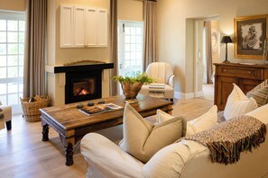 La Provencale Villa in the Vineyards | Living area | Flat-screen TV, DVD player