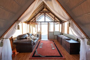 Safari Tent  | Bed sheets - Buffelshoek Tented Camp (Bushbuckridge)