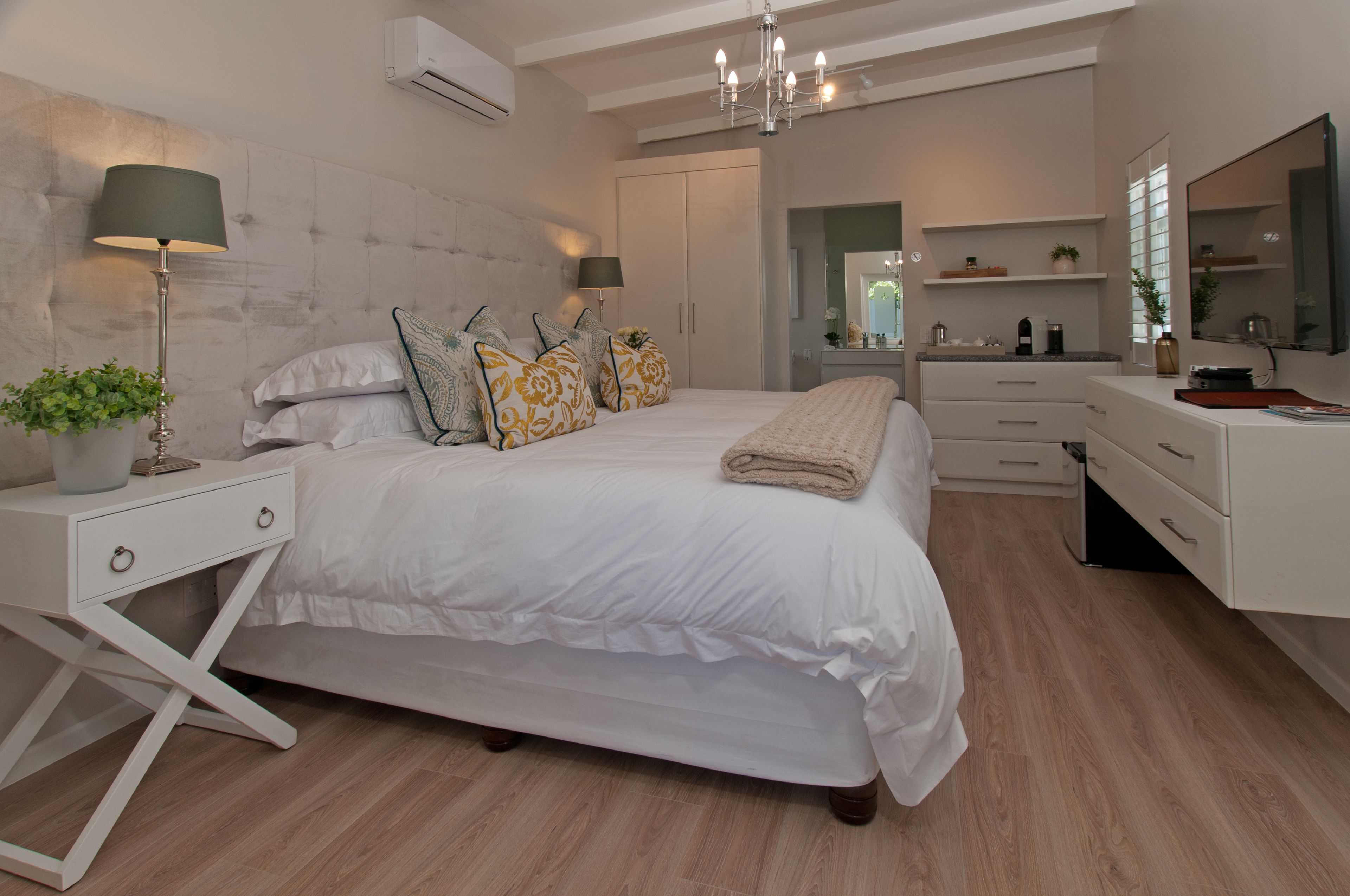 5 bedrooms, premium bedding, in-room safe, free cots/infant beds