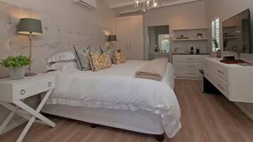 5 bedrooms, premium bedding, in-room safe, free cots/infant beds