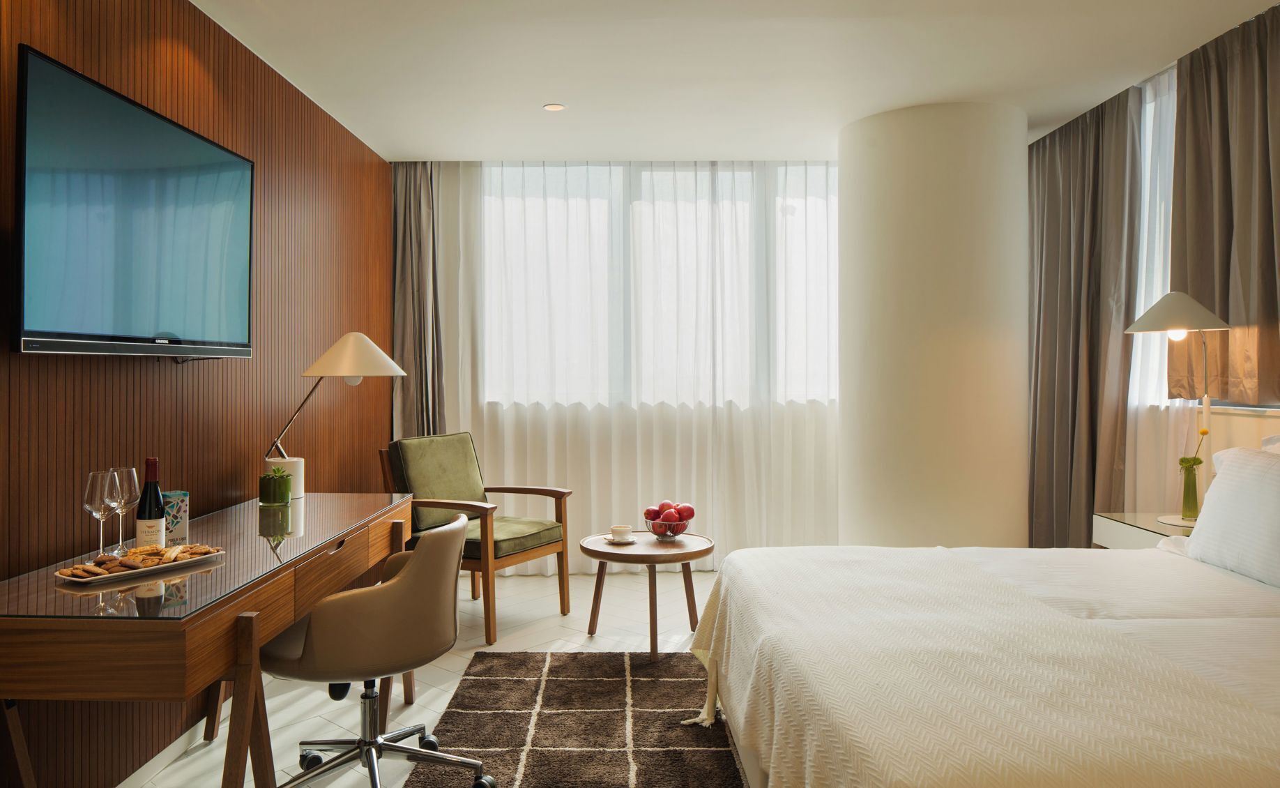 Minibar, in-room safe, desk, soundproofing