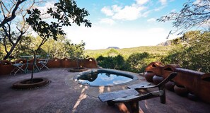 Terrace/patio - Leshiba Mountain Retreats (Louis Trichardt)