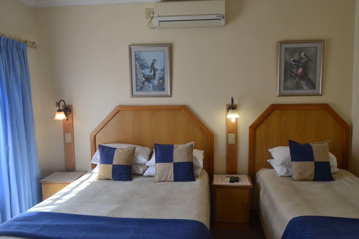 Type C - Family unit 1 bedroom: Sleep 4  | 1 bedroom, desk, iron/ironing board (on request), WiFi (free)