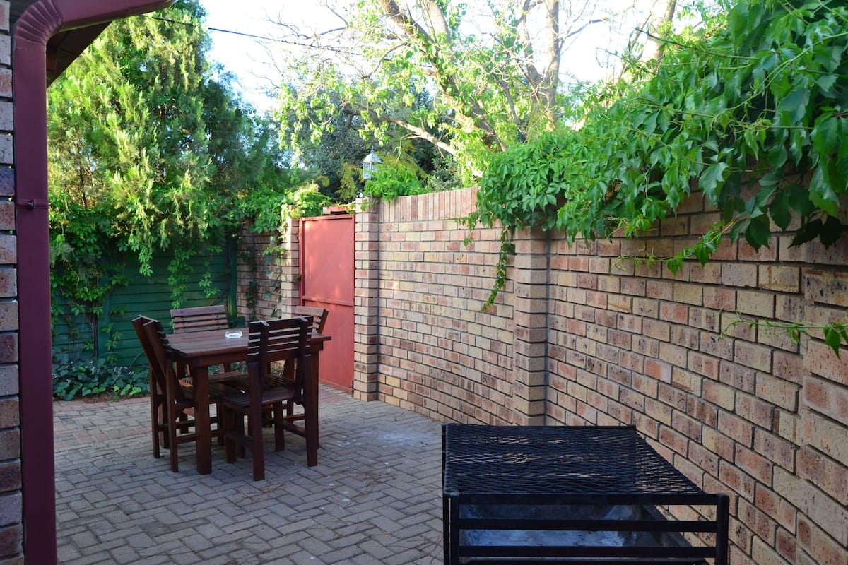 Type A - Standard unit: 1 or 2 persons  | Terrace/patio