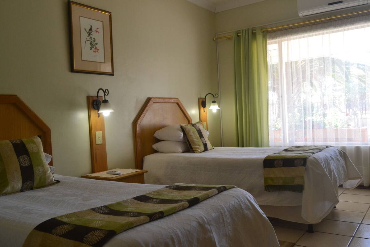 Type D - Family unit 2 bedroom: Sleep 5  | 1 bedroom, desk, iron/ironing board (on request), WiFi (free)