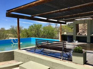 Terrace/patio - Teri Lemveli Lodge (Beaufort West)