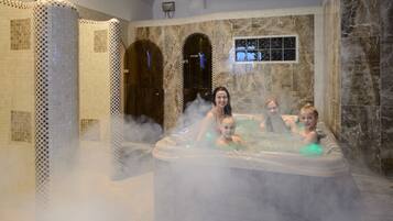Body treatments, aromatherapy, body wraps, body scrubs, facials
