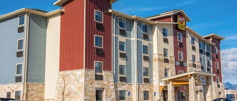 Façade de l’hébergement