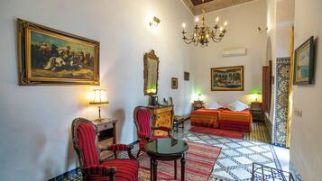 Vue depuis lâhĂ©bergement