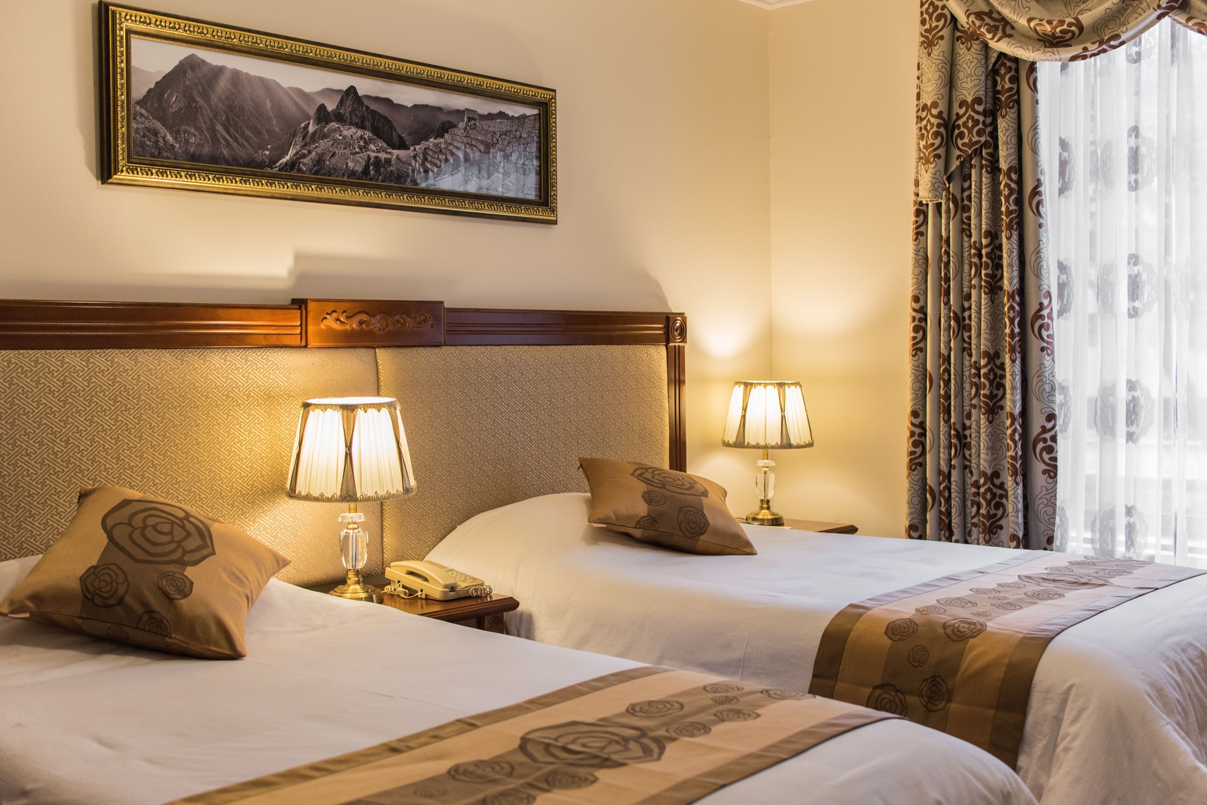 Minibar, in-room safe, desk, blackout curtains