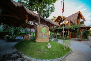 Entrada de la propiedad