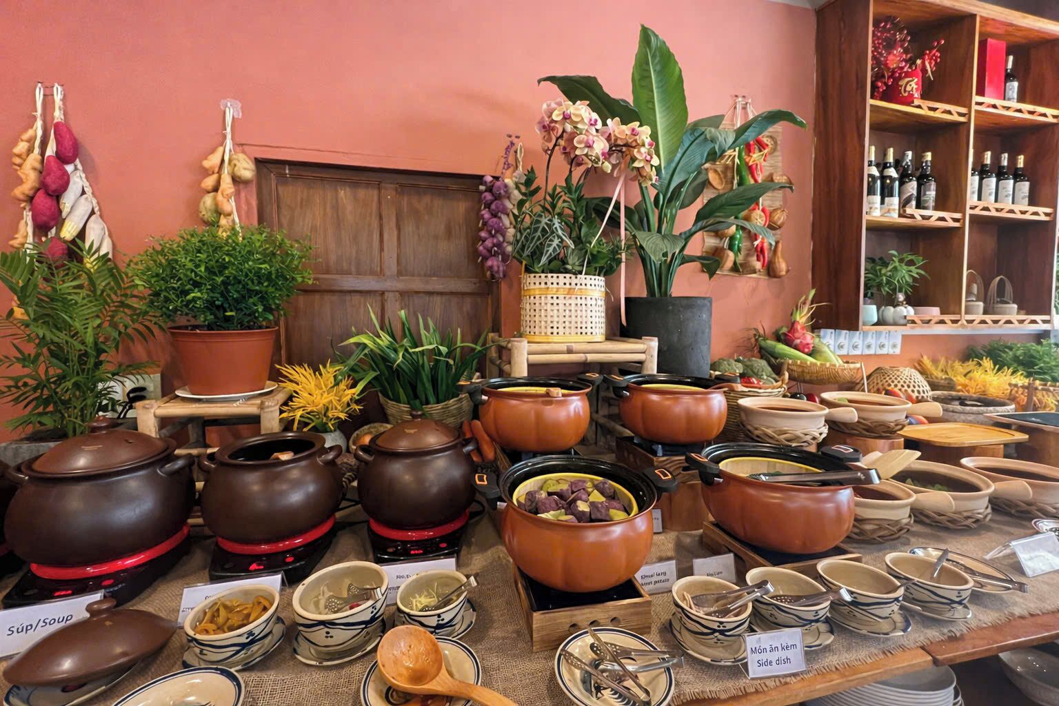 아침 식사, 점심 식사, 저녁 식사 제공, 베트남 요리