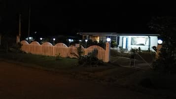 Front of property - evening/night