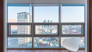 Presidential Condo, Multiple Beds, 2 Bathrooms, City View | 3 bedrooms, Egyptian cotton sheets, down comforters, memory foam beds