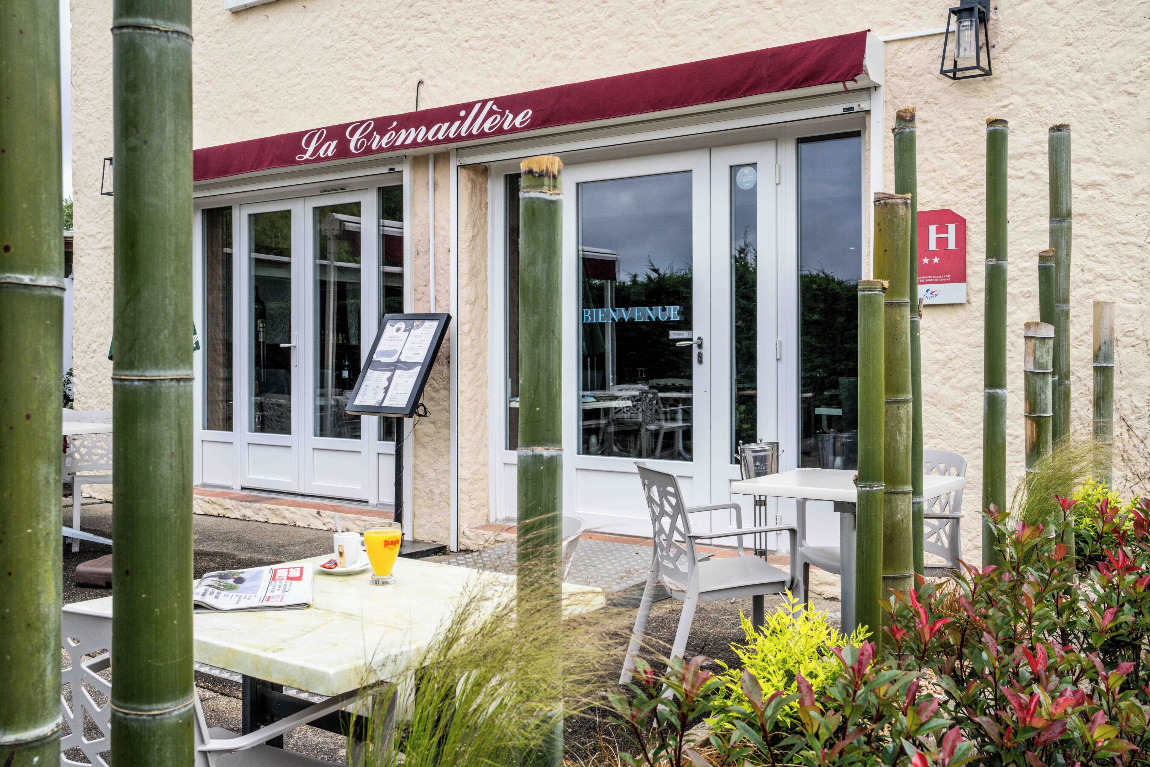 Façade de l’hébergement