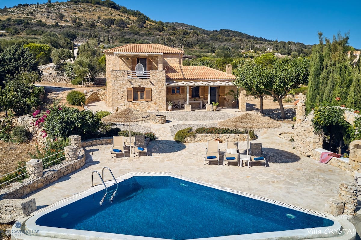 Blue Caves Villas | 3-bedroom Villa CRYSTAL | Fasade