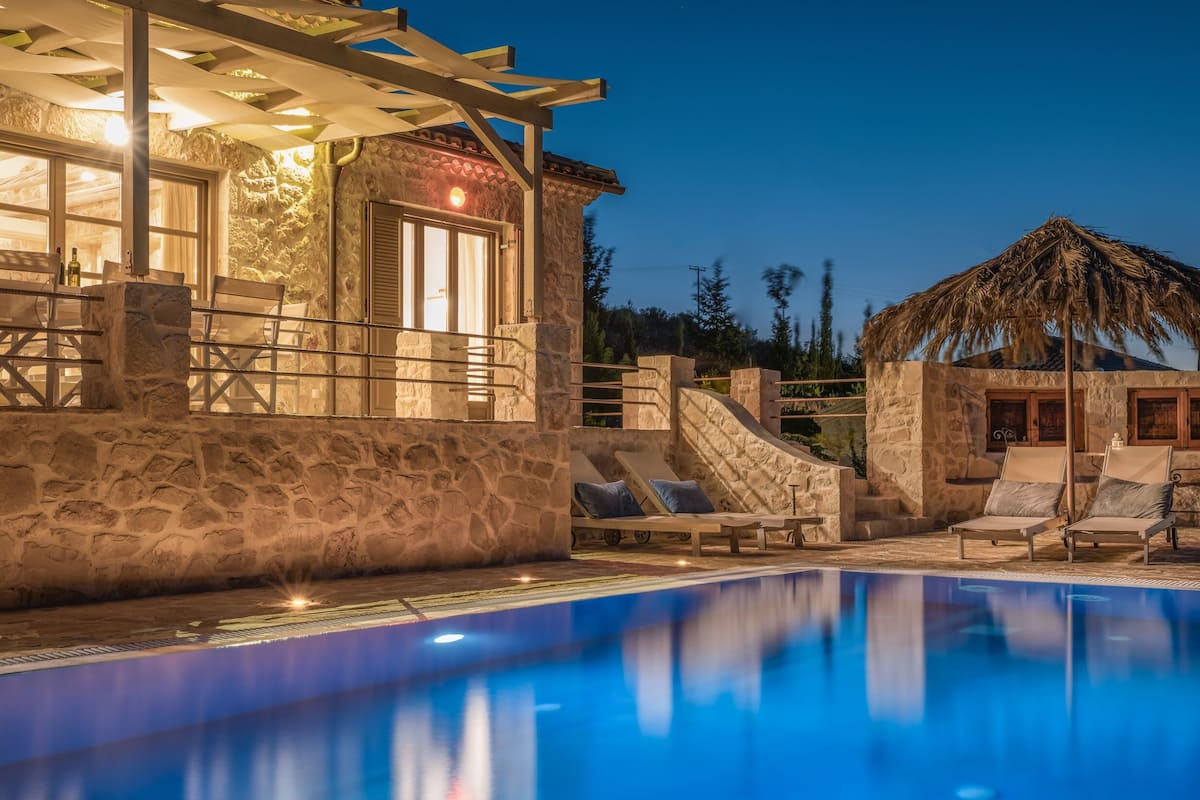 Blue Caves Villas | 4-bedroom Villa HARMONIA | Utsikt fra rommet