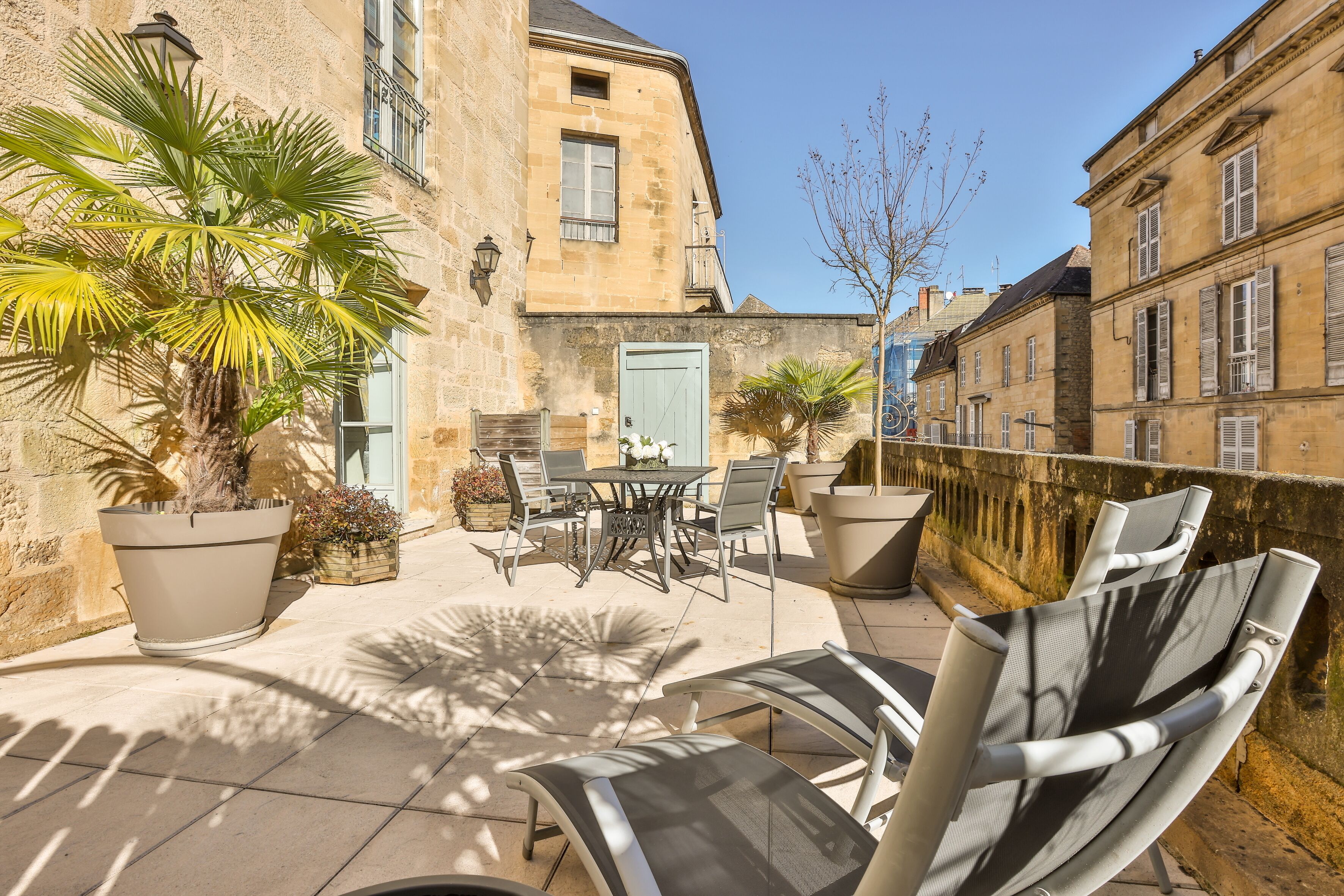 Apartamento família, 2 quartos, terraço (3 Pers Montaigne) | Terraço/pátio