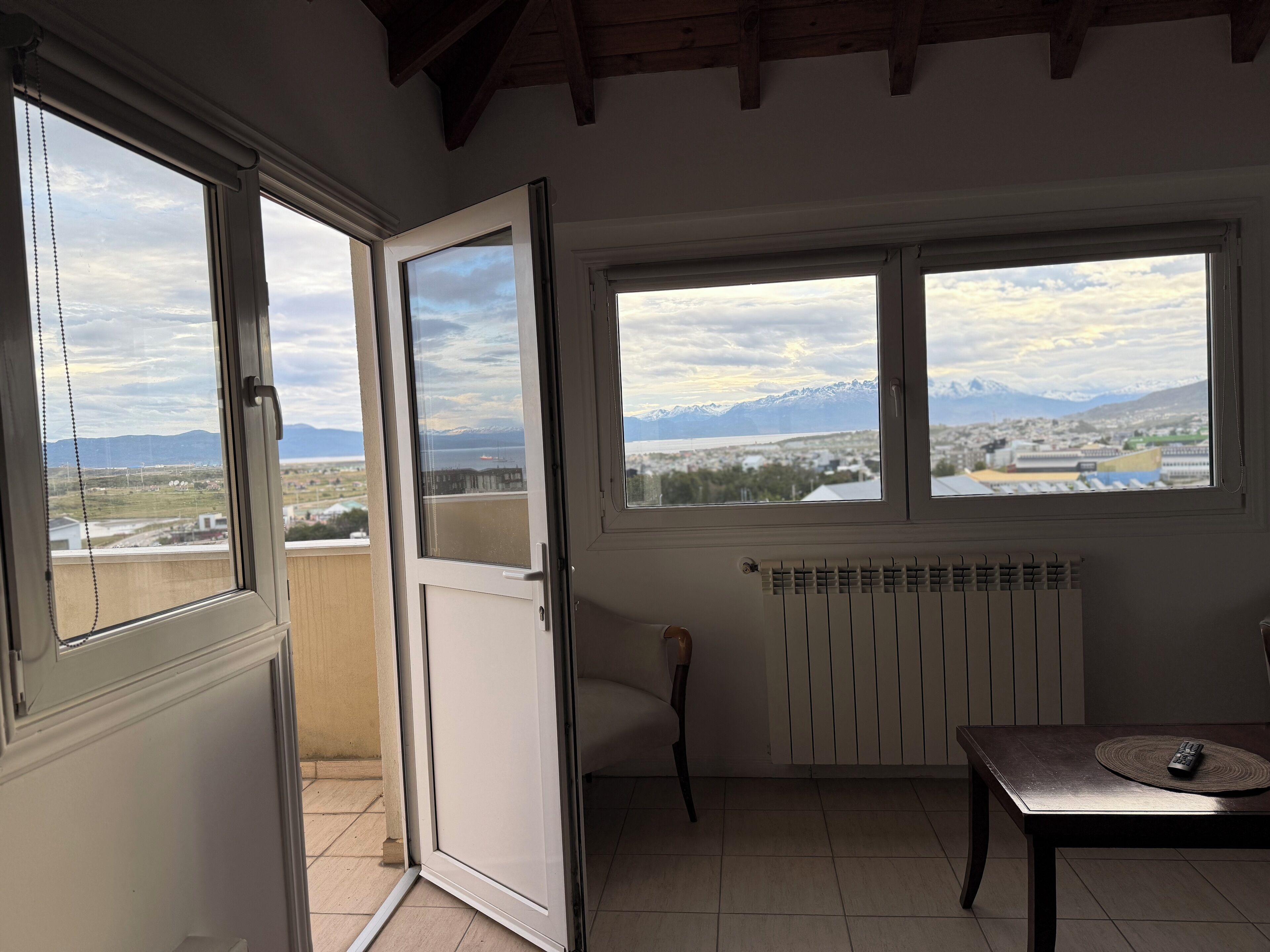 Departamento panorámico, 1 habitación, Terraza, vista al mar | Terraza o patio