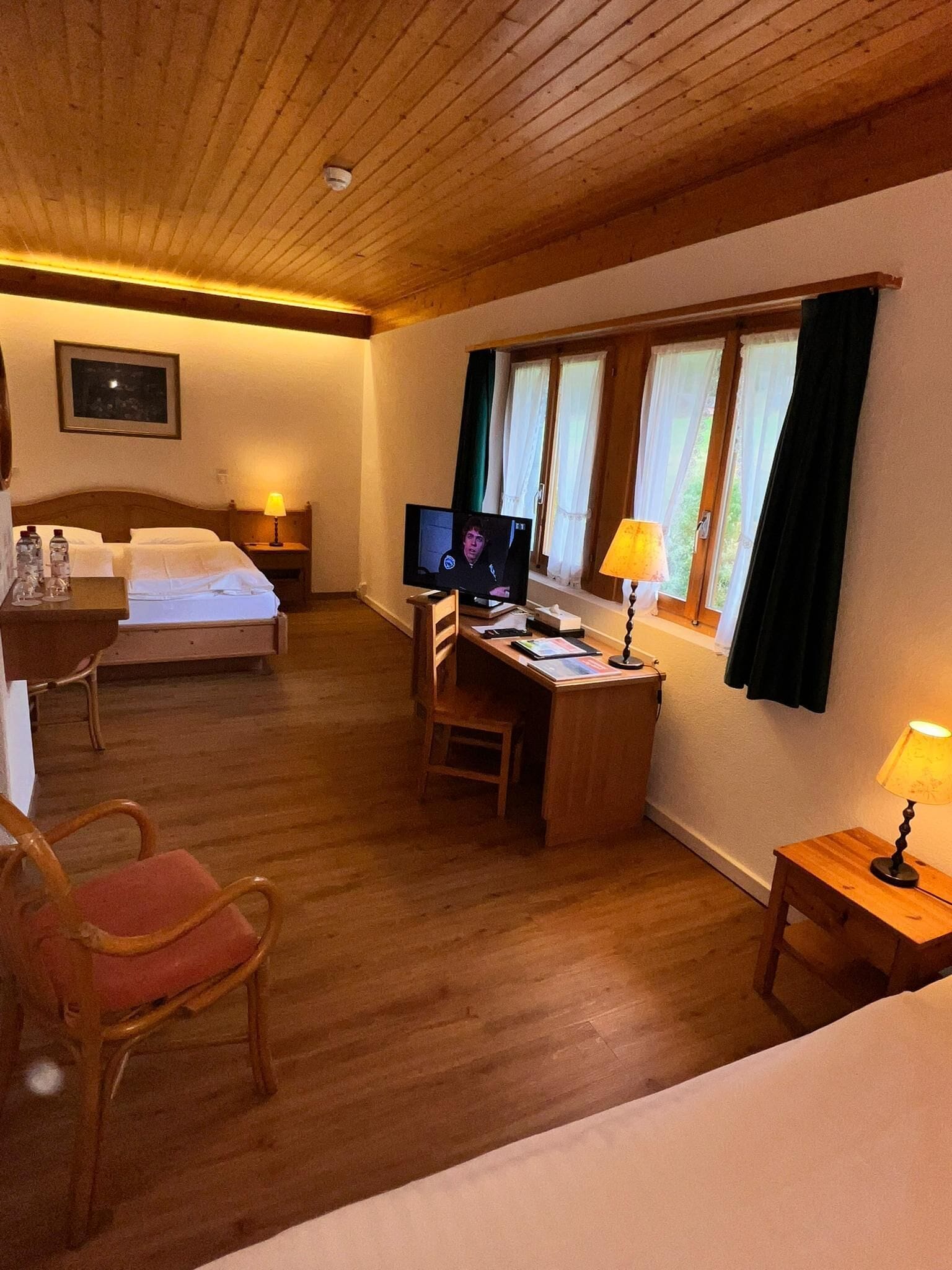 triple room | desk, blackout curtains, free cots/infant beds, rollaway beds