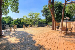 Condo, 2 Bedrooms | Terrace/patio - Riverfront Bliss (New Braunfels)