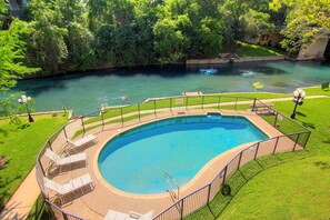 Condo, 2 Bedrooms | Outdoor pool - Riverfront Bliss (New Braunfels)