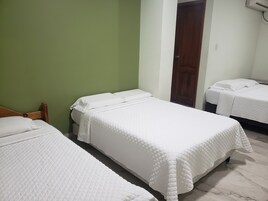 Family Room | Desk, blackout drapes, free WiFi