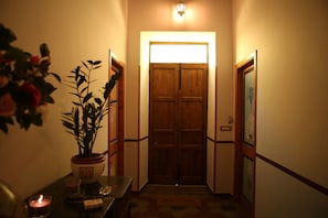 Interior entrance