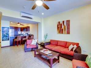 Apartment, 2 Bedrooms | Living area