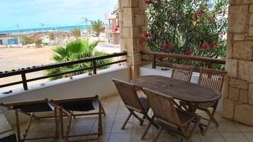 Apartment, 1 Bedroom, Sea View | Terrace/patio