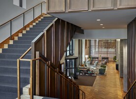 Sala de estar en el lobby