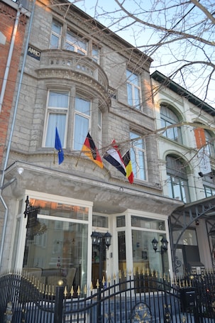 Fachada de la propiedad