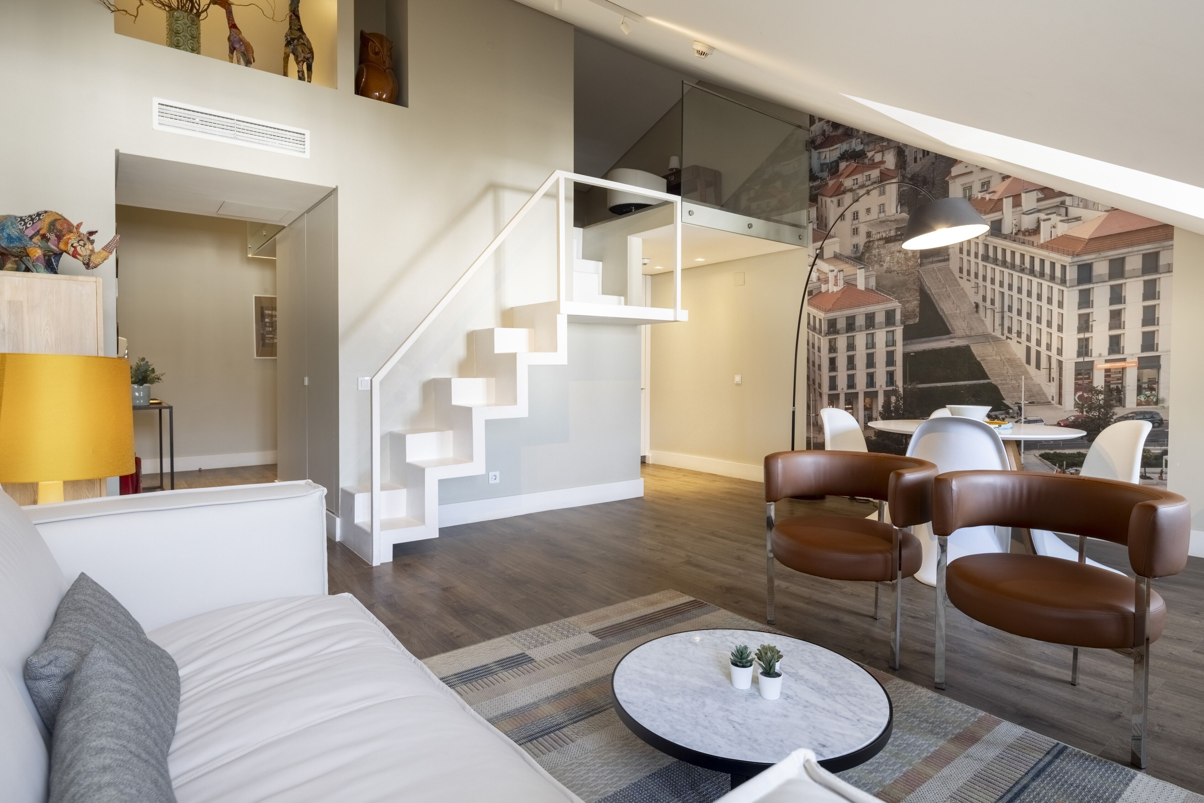 Superior Apartment, 1 Bedroom | Living area | Flat-screen TV