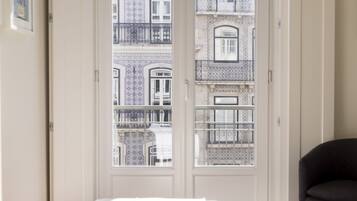 Blick von der Unterkunft