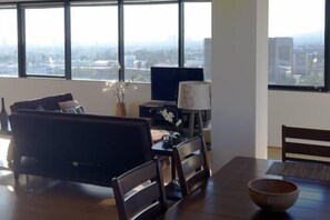 Apartment, Multiple Beds | Living area