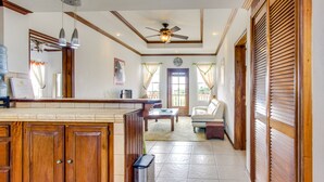 Deluxe Villa, 3 Bedrooms, Non Smoking, Lake View | Living room | TV - Ambergris Lake Villas Shark Retreat Villa A6 (San Pedro)