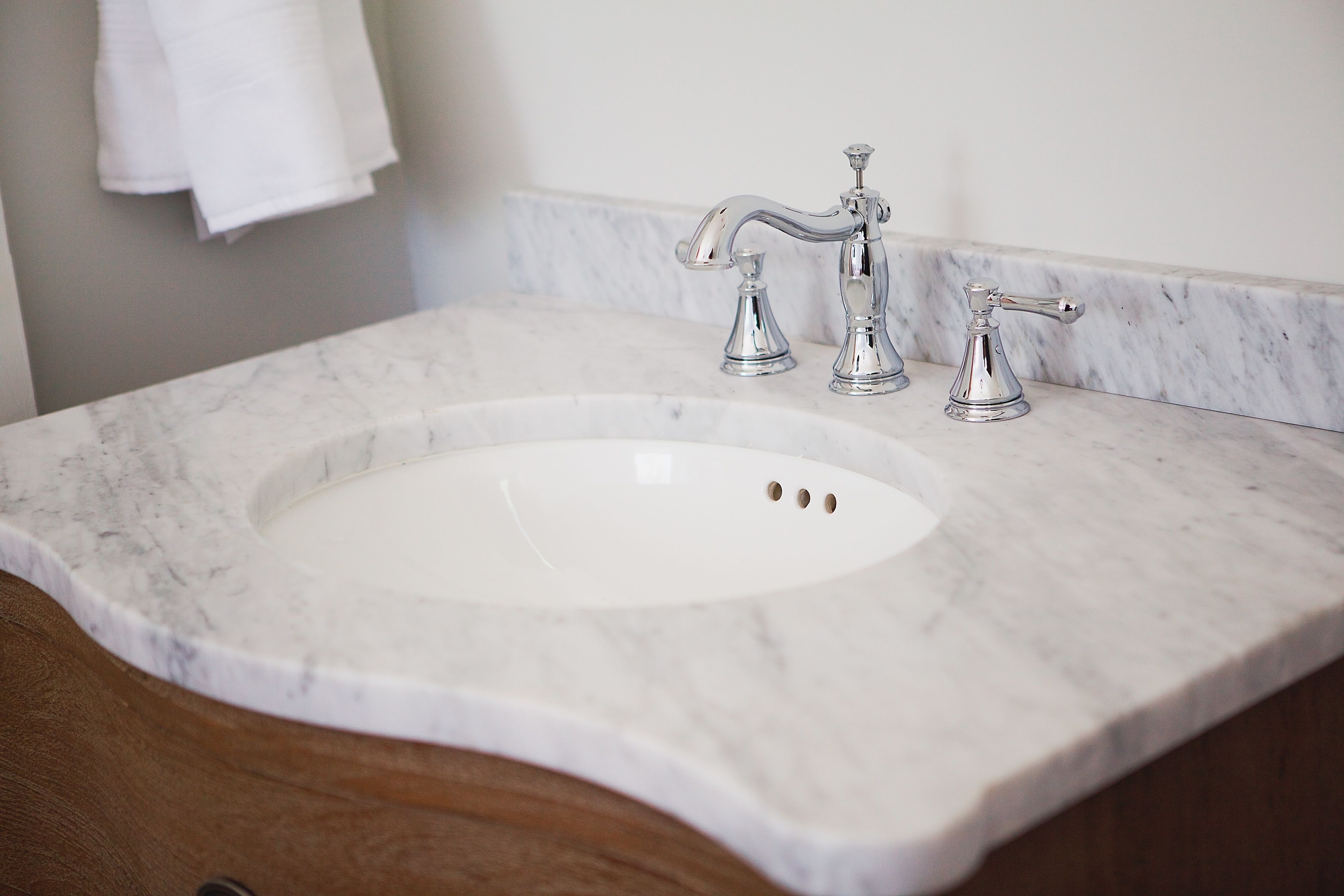 judah room | bathroom | designer toiletries, hair dryer, towels