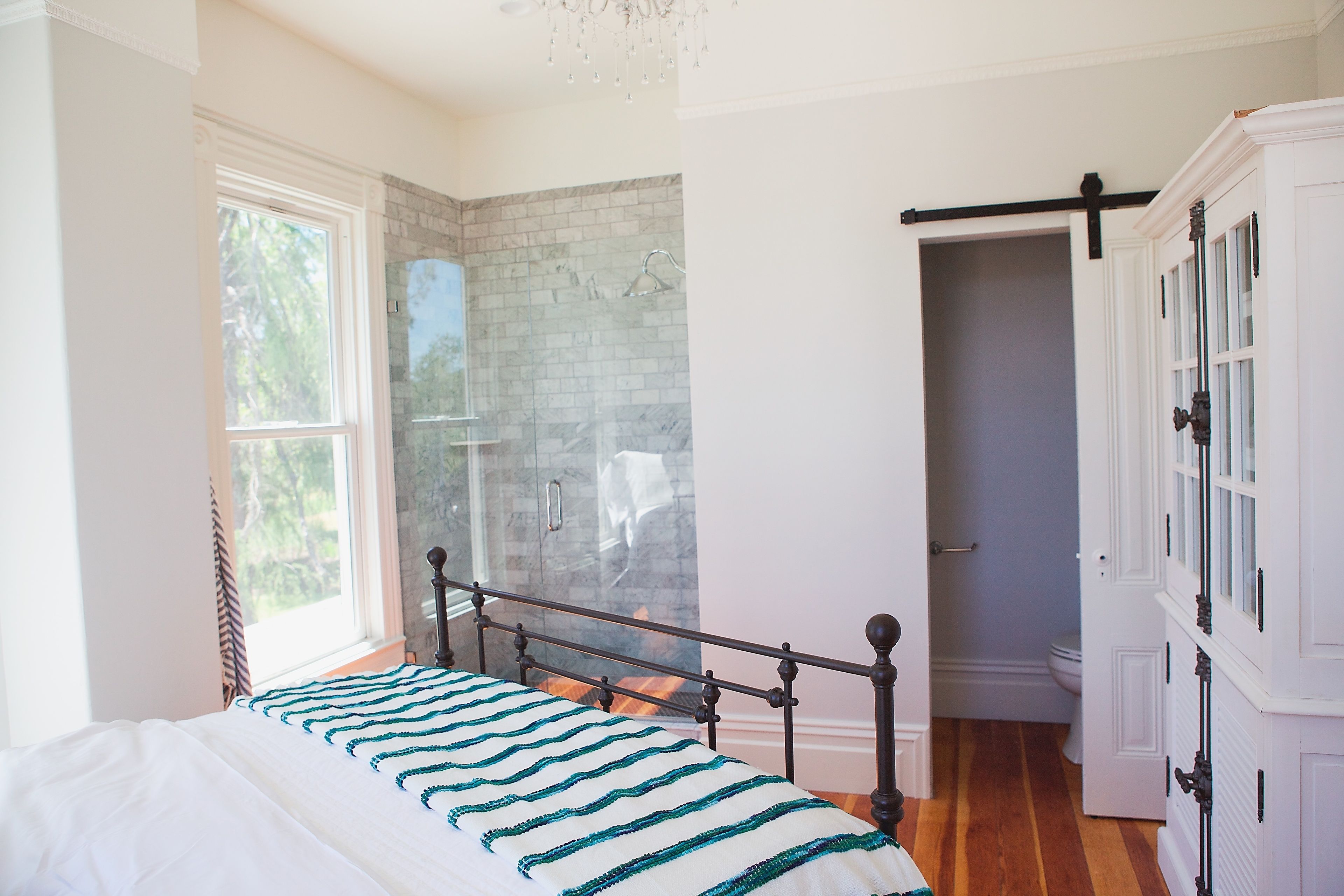 queen suite | premium bedding, pillow-top beds, individually decorated