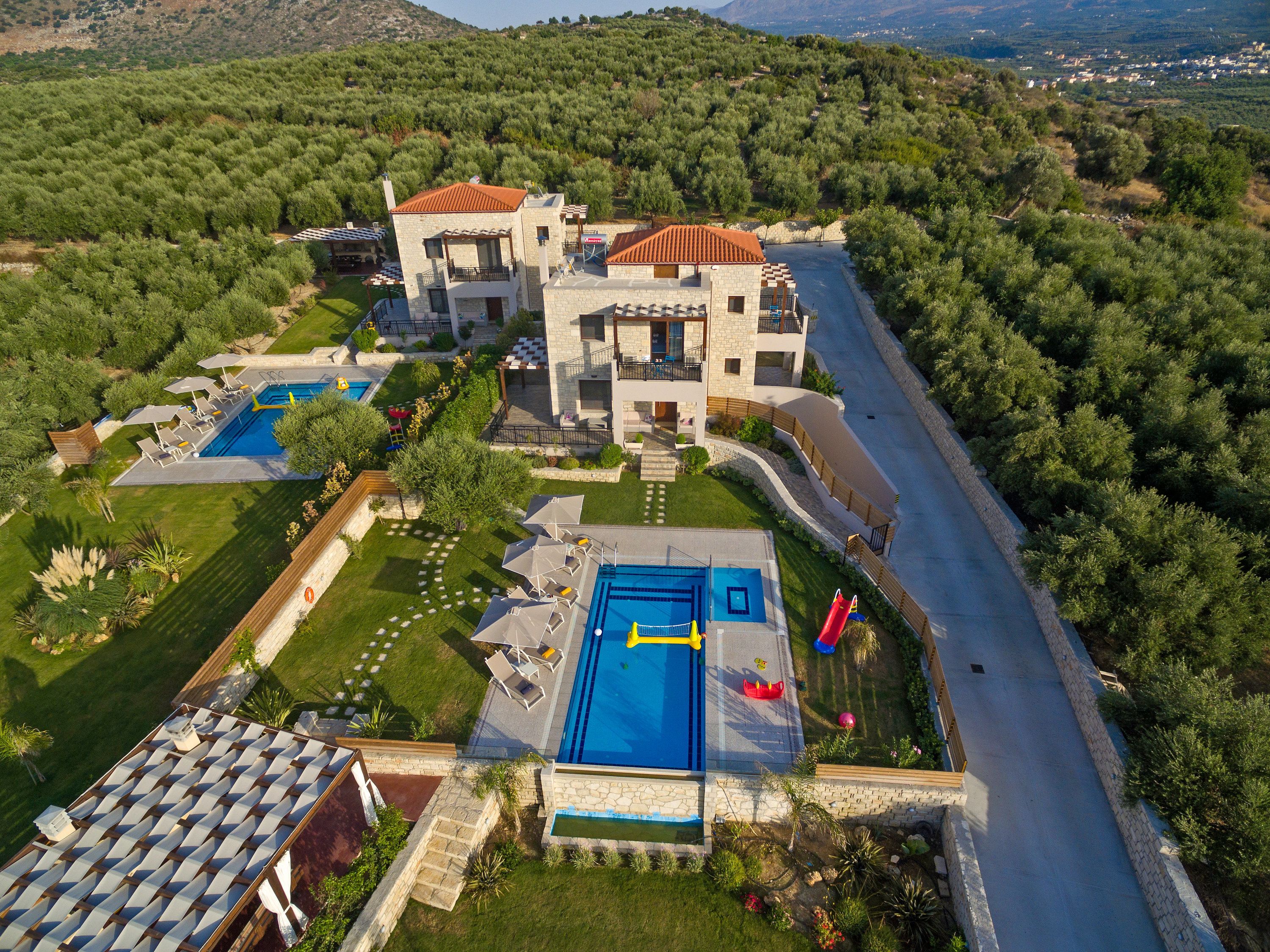 Villa, 3 Bedrooms, Private Pool (Elanthi) | 3 bedrooms, in-room safe, iron/ironing board, free cribs/infant beds