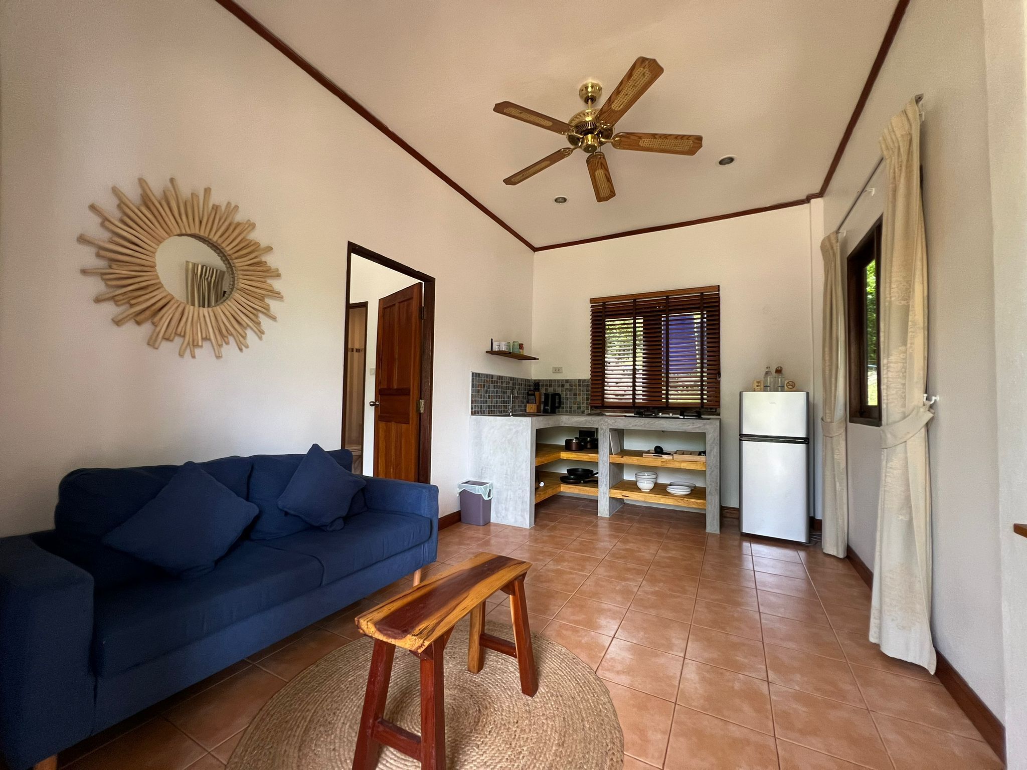 garden villa | living area | 32-inch led tv with digital channels