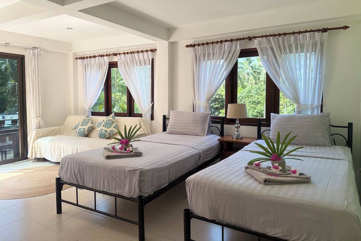 Caja de seguridad en la habitación, cortinas blackout y wifi gratis