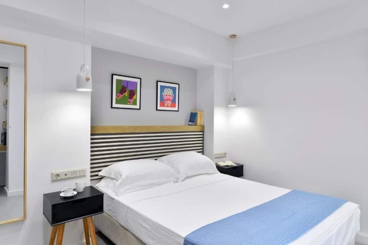 Standard Double Room | Egyptian cotton sheets, premium bedding, minibar, desk