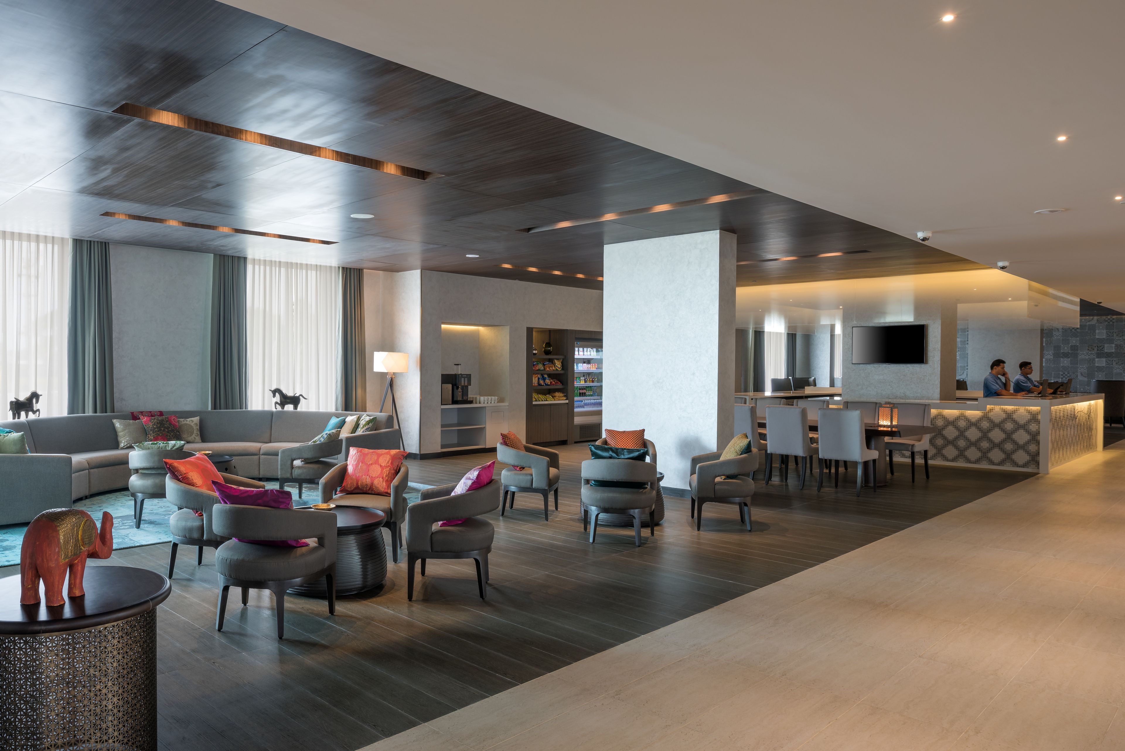 Lobby sitting area