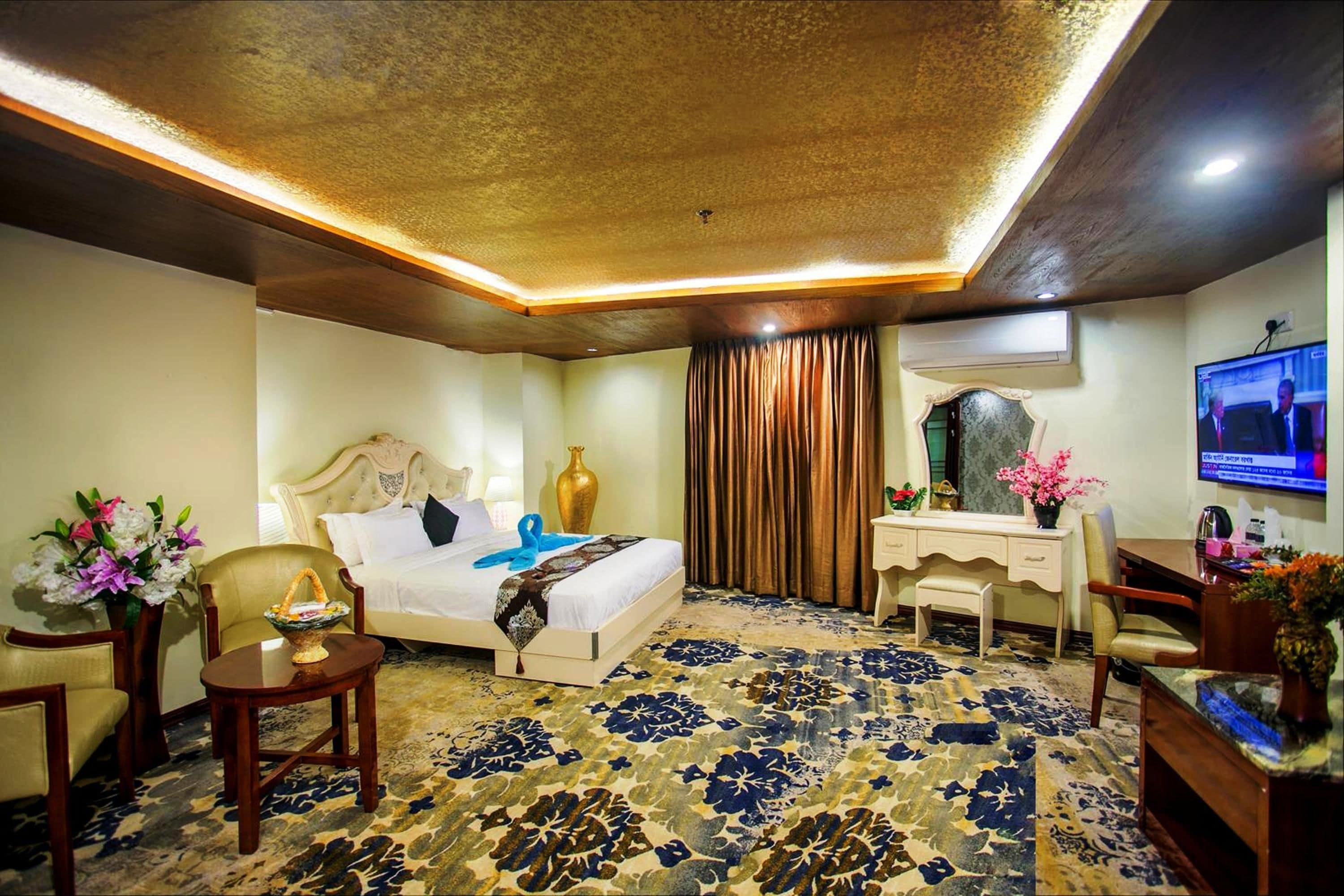 頂級套房, 1 張特大雙人床, 無障礙, 城市景 | 迷你吧、房內夾萬、書桌、摺床/加床 (收費)