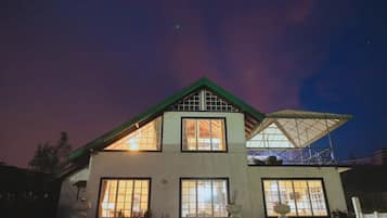 Front of property – evening/night