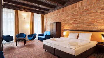 Business Studio Suite | 1 bilik tidur, peralatan tempat tidur premium, peti besi dalam bilik