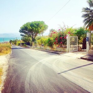 Entrada de l'allotjament