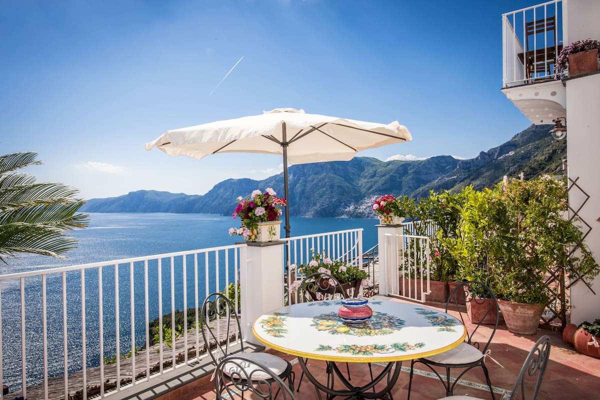 Panoramic Apartment, 2 Bedrooms, 2 Bathrooms, Sea View (La Casa del Sole) | 2 bedrooms, down comforters, blackout drapes, soundproofing