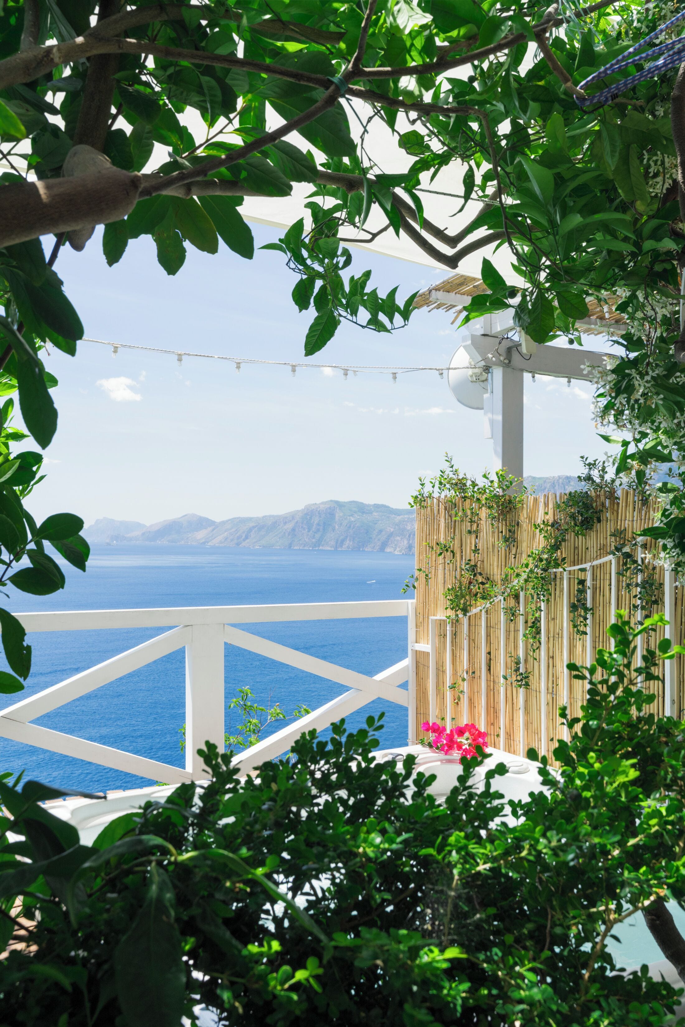 Panoramic Apartment, 1 Bedroom, Jetted Tub, Sea View (Il Sogno) | Terrace/patio